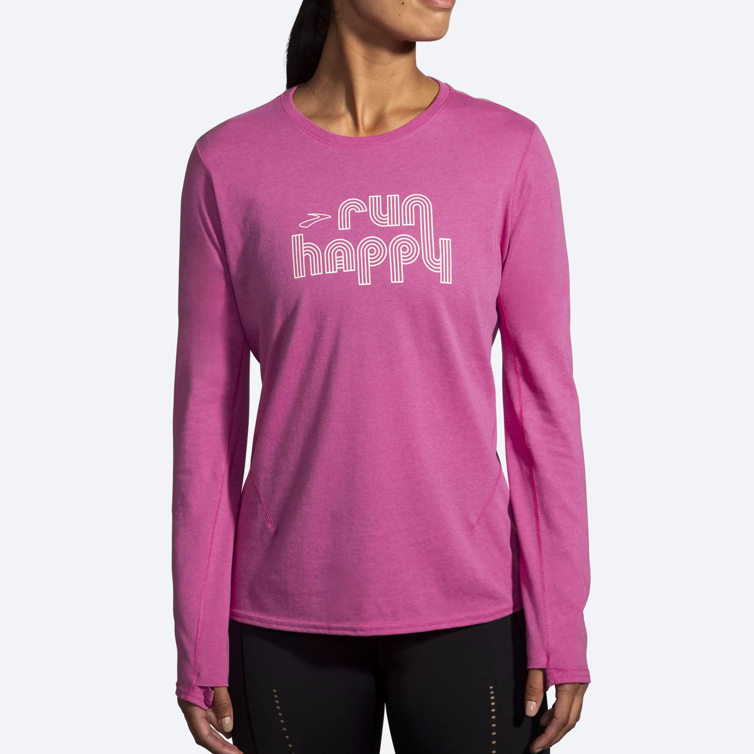 Women Brooks Running Distance Long Sleeve 2.0