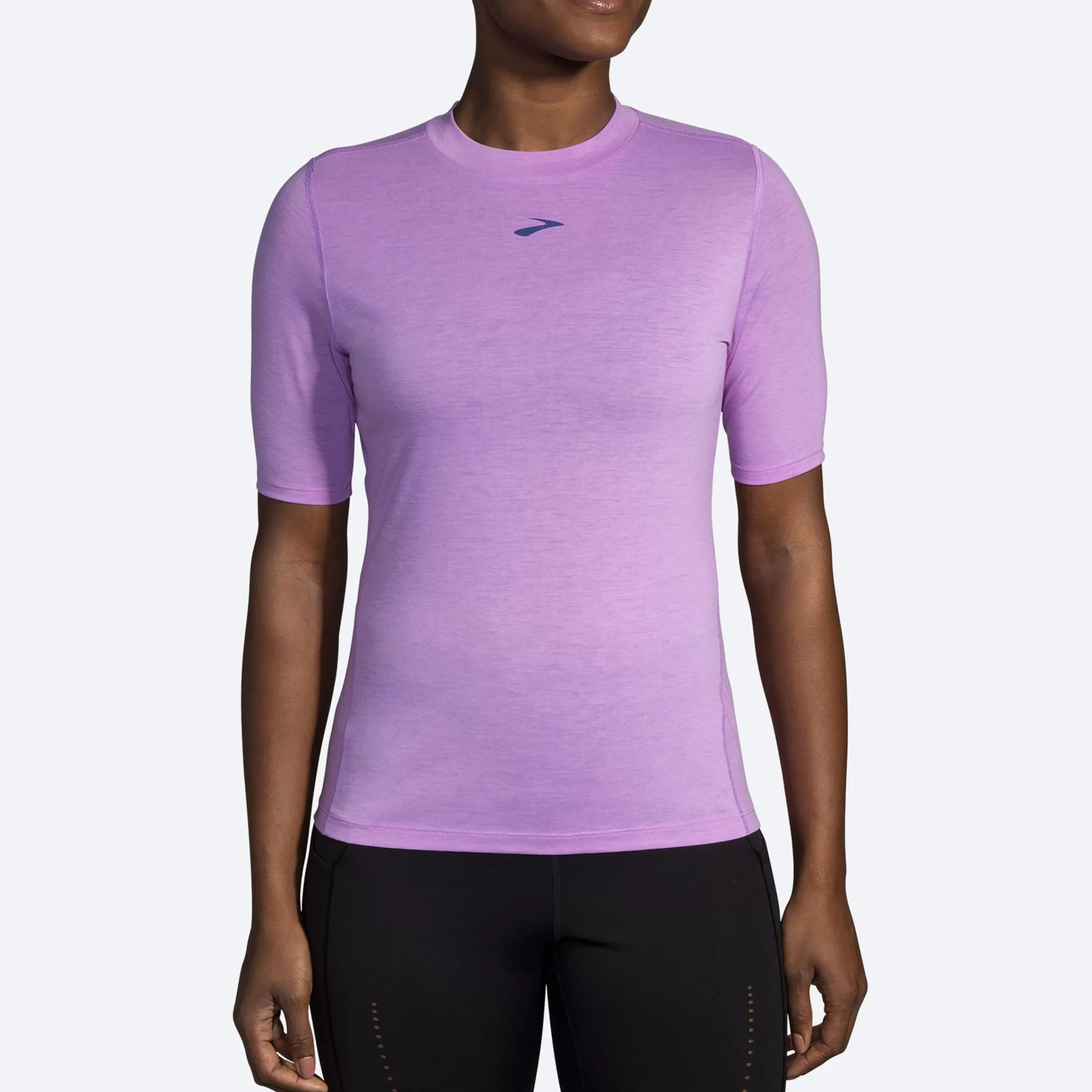 Women Brooks Running High Point Short Sleeve