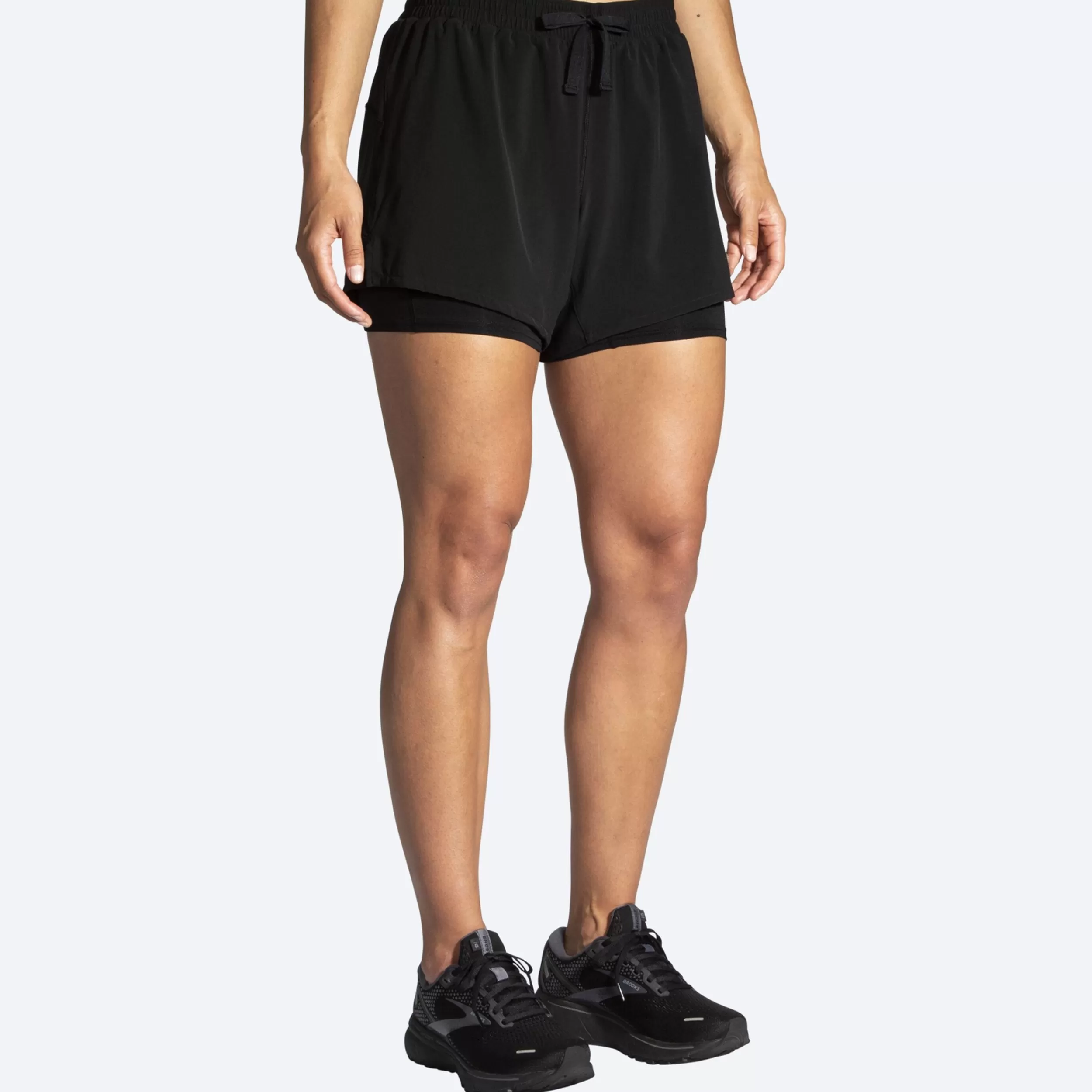 Women Brooks Running Moment 5" 2-In-1 Short