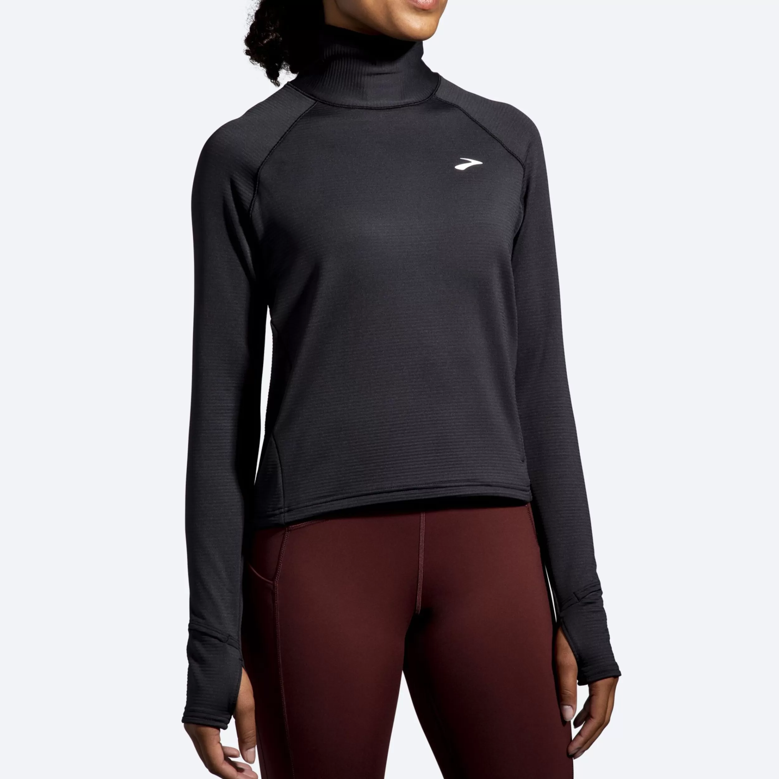 Women Brooks Running Notch Thermal Long Sleeve 2.0