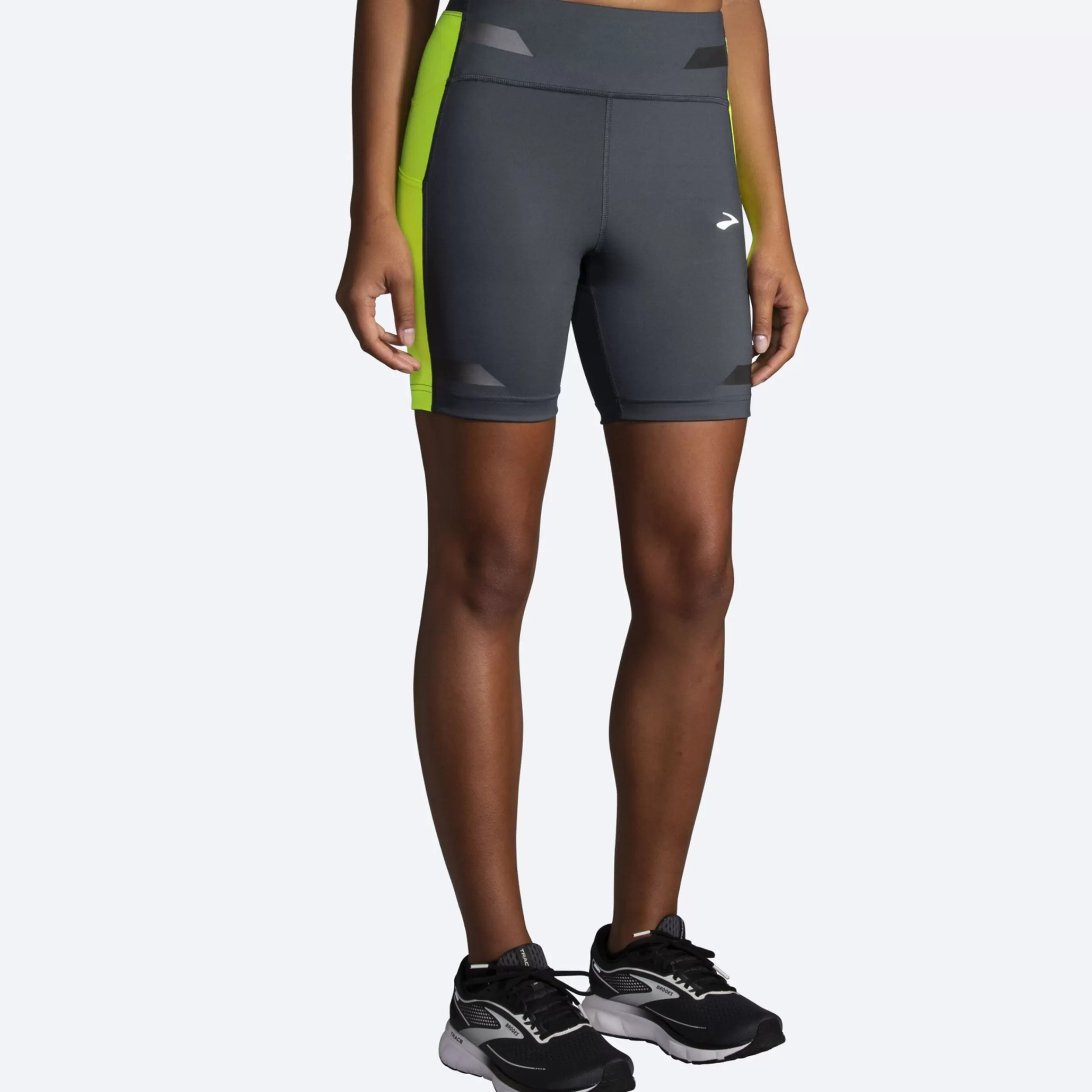 Women Brooks Running Run Visible 6" Short Tight