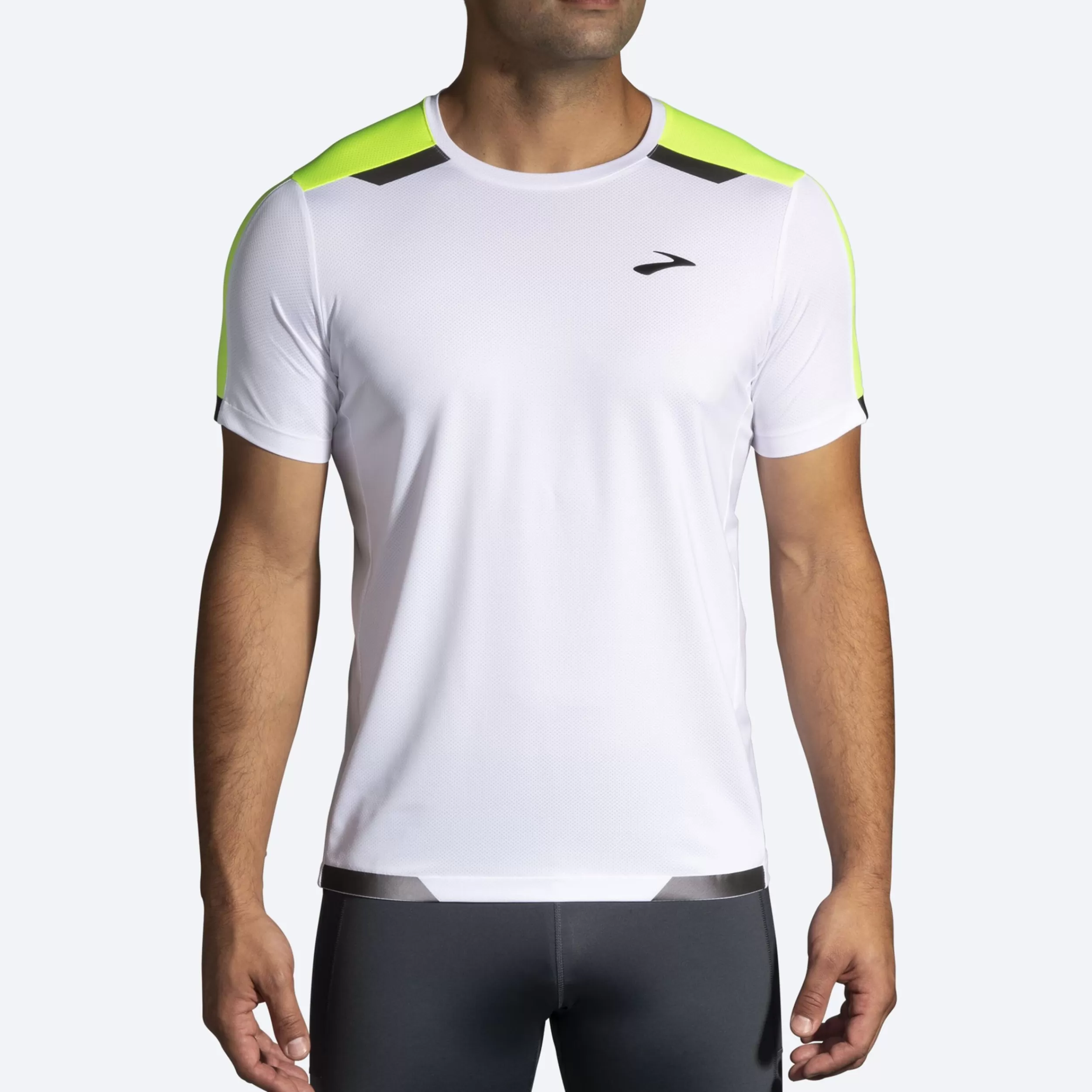 Men Brooks Running Run Visible Short Sleeve