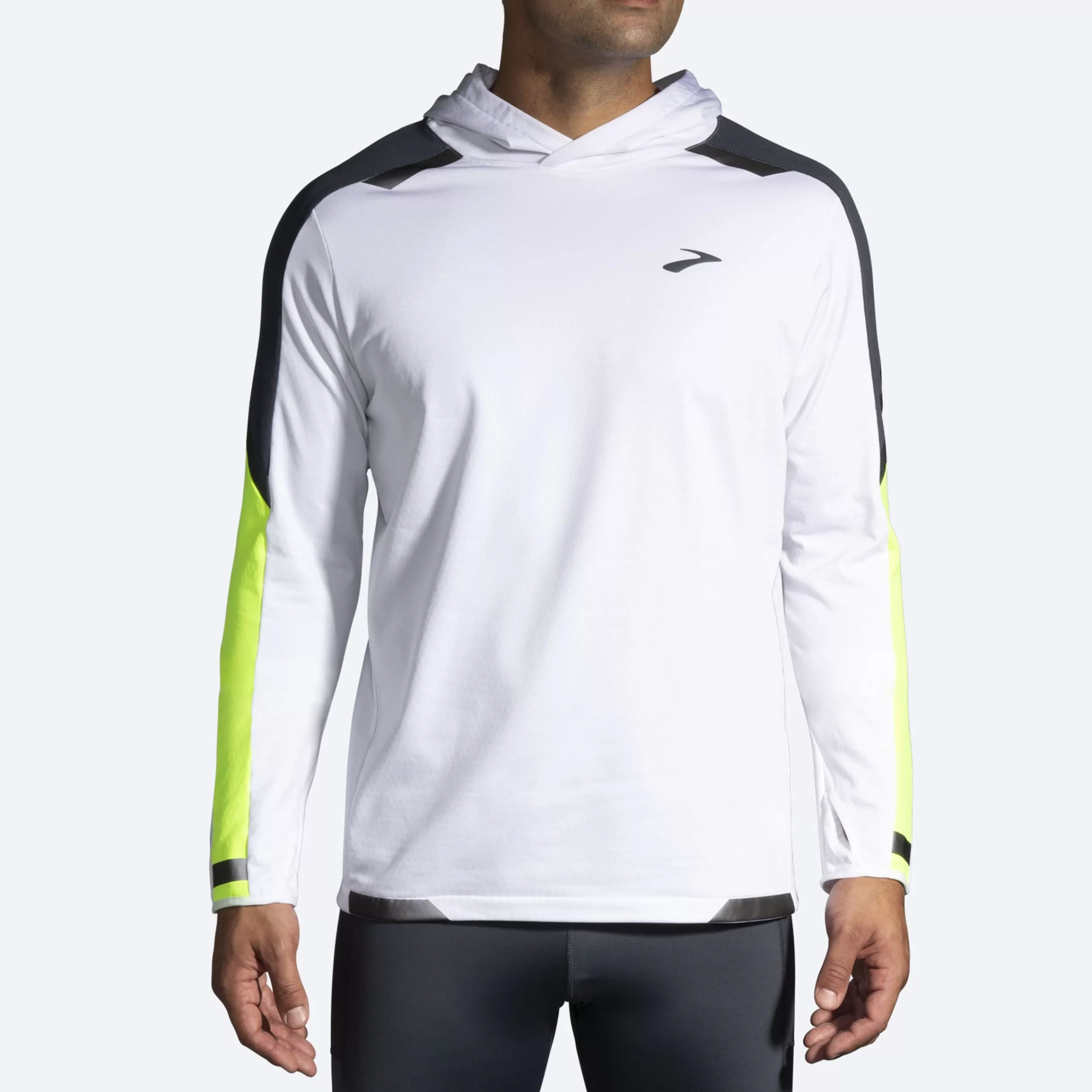 Men Brooks Running Run Visible Thermal Hoodie